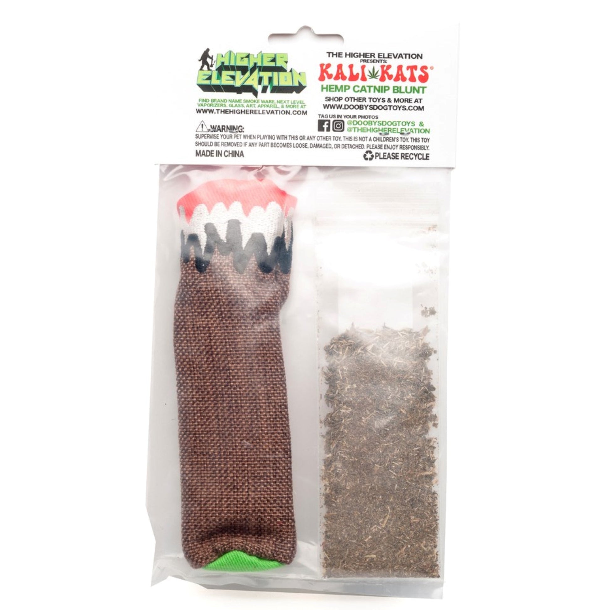 KaliKats Catnip Blunt Cat Toy 🐈 by Dooby’s Pet Toys | Mission Dispensary