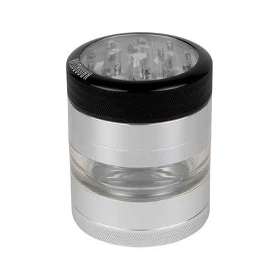 Kannastor 2.2” Clear Top Jar Body 4pc Grinder by Kannastor | Mission Dispensary