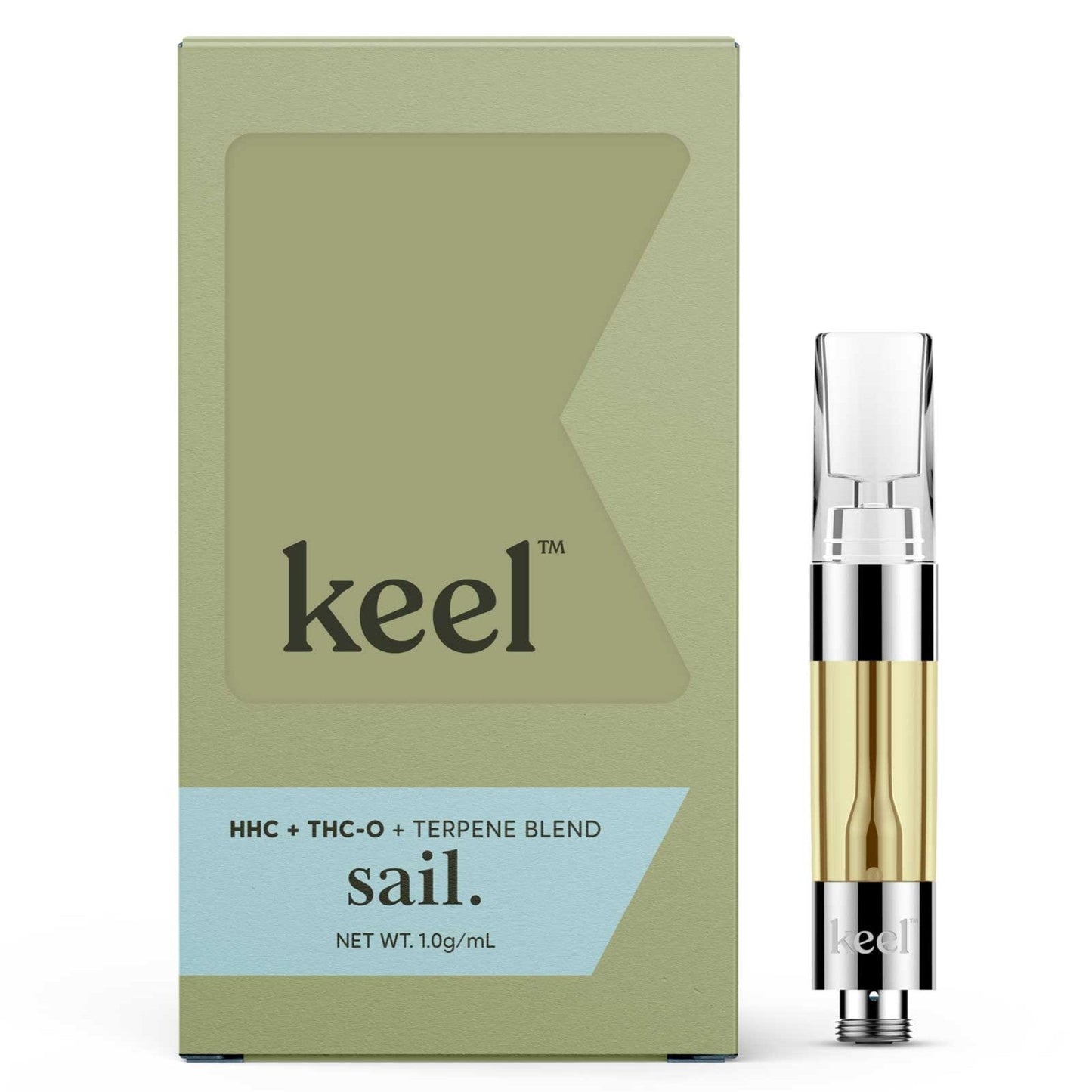Keel Blends CBD Extract Pre-Filled Cartridge (1g) 💨 by Keel | Mission Dispensary
