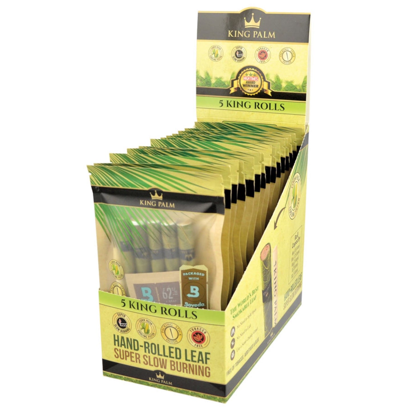 King Palm King Size Pre-Rolled Leaf Wraps by King Palm | Mission Dispensary