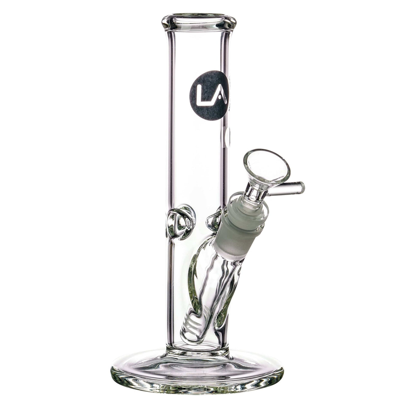 La Pipes 8” Basic Straight Tube Bong – Mission Dispensary