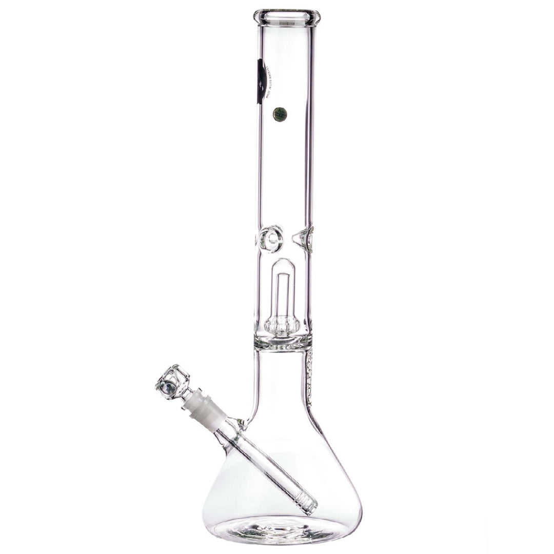 LA Pipes 16” 5mm Thick Showerhead Perc Beaker Bong by LA Pipes | Mission Dispensary
