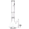 LA Pipes 16” 5mm Thick Showerhead Perc Beaker Bong by LA Pipes | Mission Dispensary