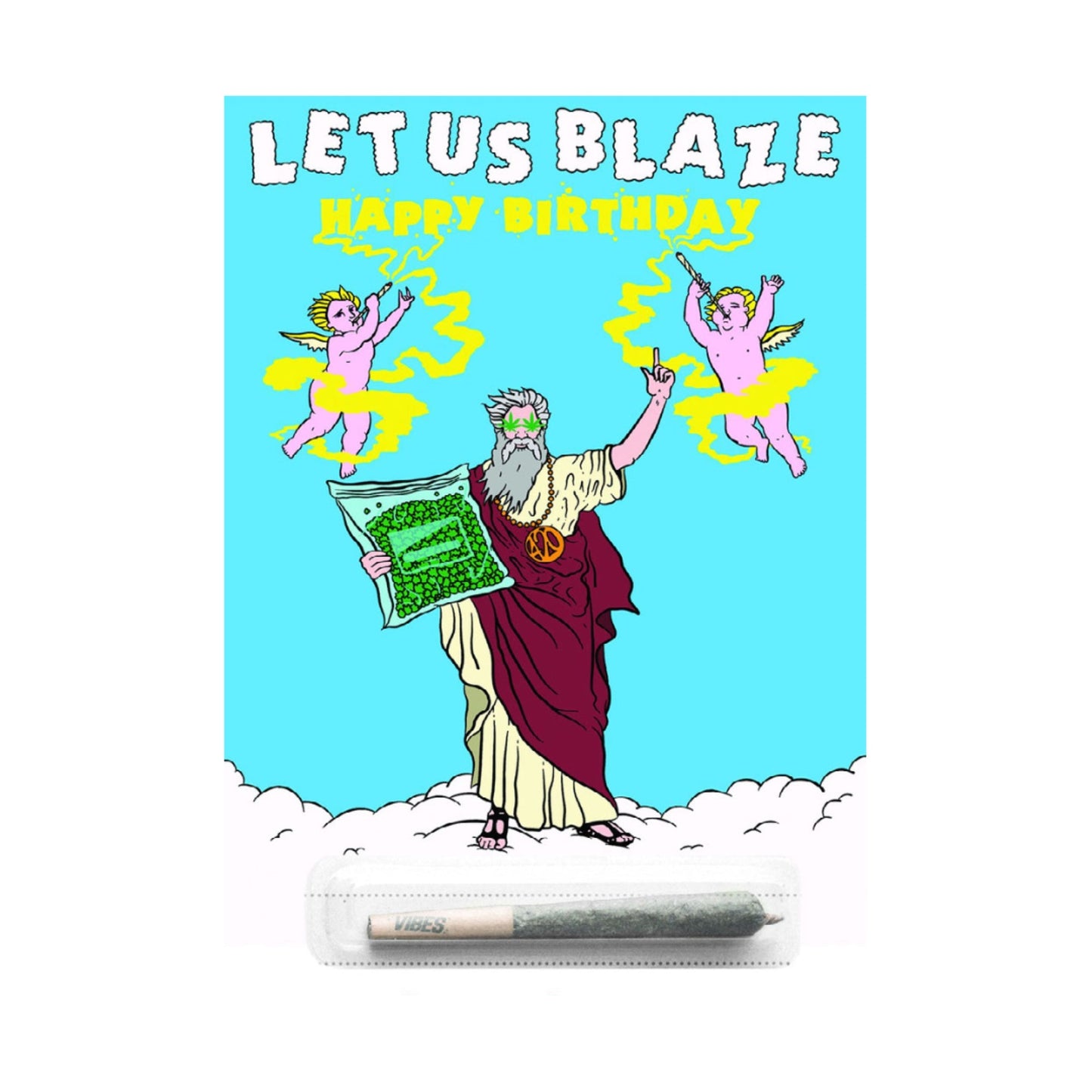 420 Cardz Let Us Blaze Card by 420 Cardz | Mission Dispensary