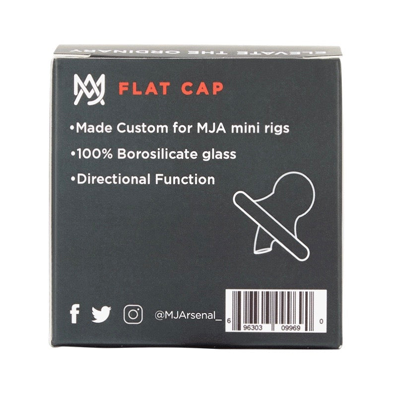MJ Arsenal Flat Carb Cap by MJ Arsenal | Mission Dispensary