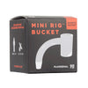 MJ Arsenal Mini Rig Quartz Bucket - 10mm Male by MJ Arsenal | Mission Dispensary
