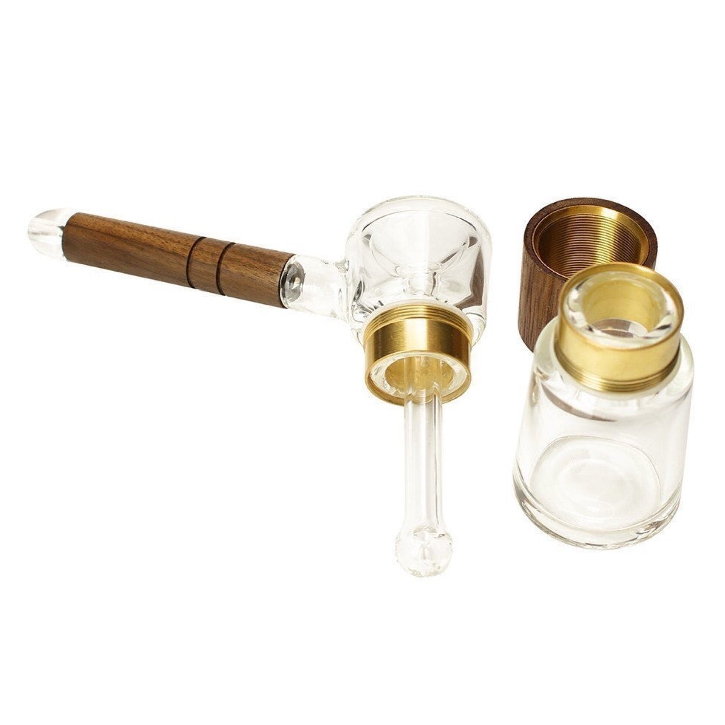 Marley Natural Walnut Bubbler Pipe by Marley Natural | Mission Dispensary