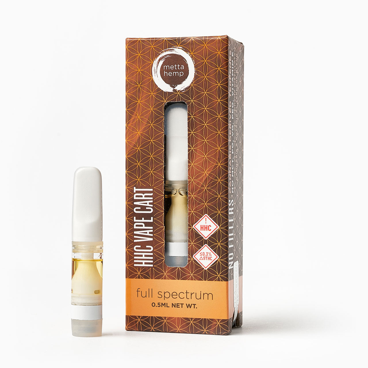 Metta Hemp Pre-Filled Cartridge (.5g) 💨 by Metta Hemp | Mission Dispensary