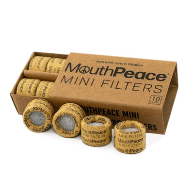 MouthPeace Mini Replacement Filters - 10 Pack by Moose Labs | Mission Dispensary