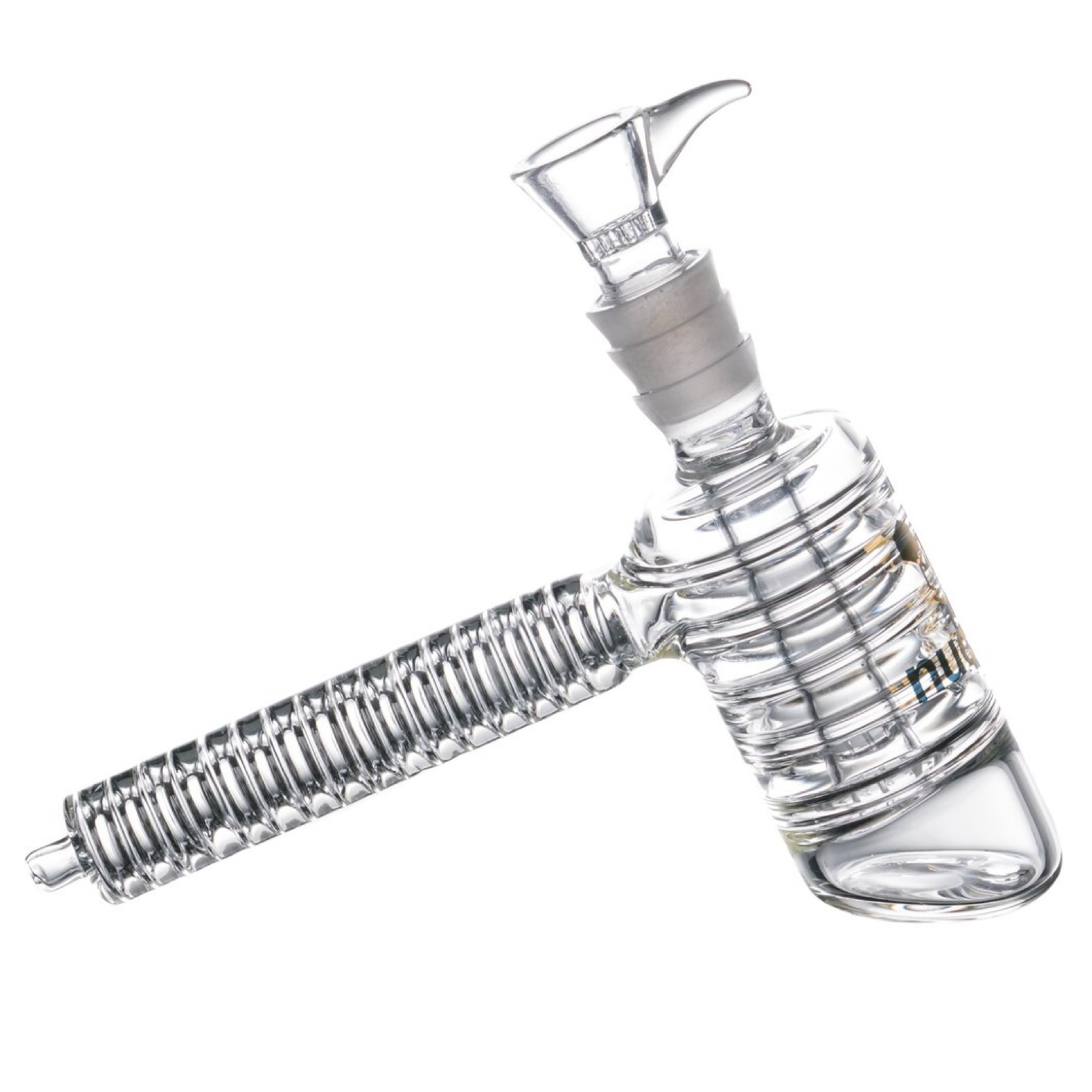 Nucleus Ladder Accented Hammer Bubbler by Nucleus | Mission Dispensary