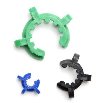 Plastic Keck Clips - Holds Glass on Glass Joints by Mission Dispensary | Mission Dispensary