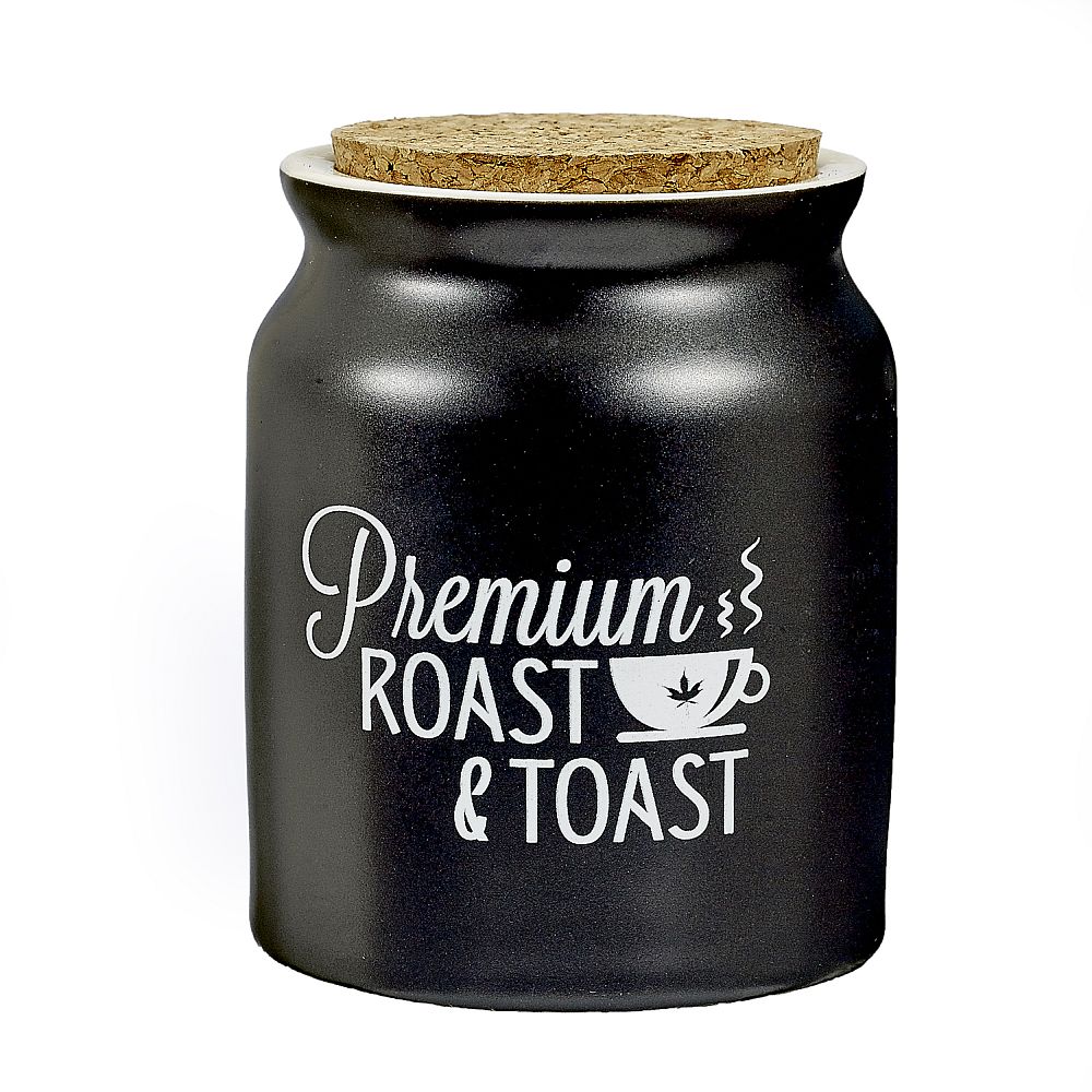 Roast & Toast Novelty Stash Jar by Roast & Toast | Mission Dispensary