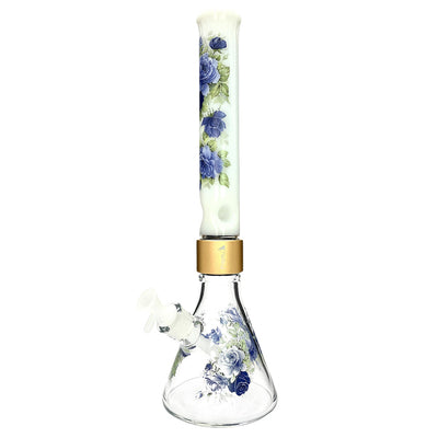 Prism Pipes 18” Moonlight Rose Beaker Bong by Prism Pipes | Mission Dispensary