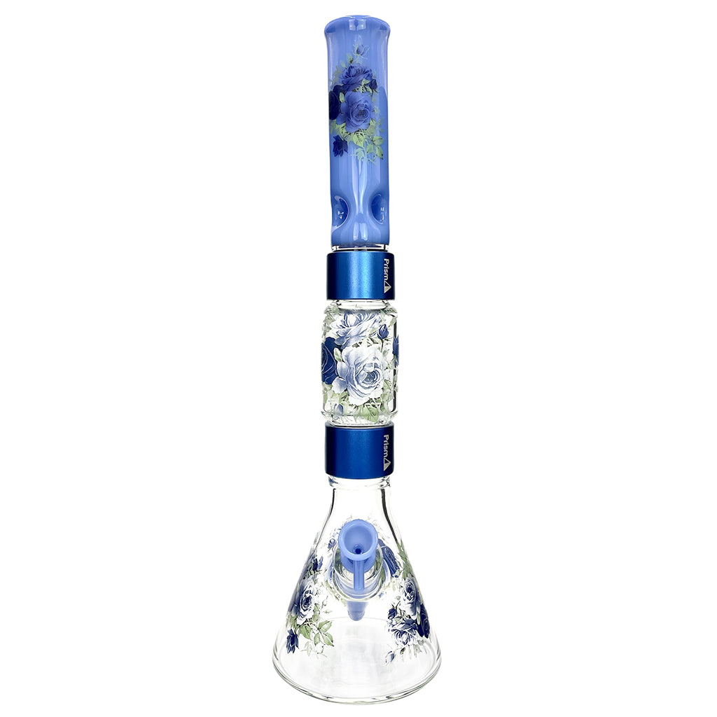 Prism Pipes 20” Moonlight Rose Tree Perc Beaker Bong by Prism Pipes | Mission Dispensary