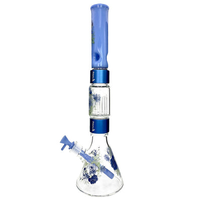 Prism Pipes 20” Moonlight Rose Tree Perc Beaker Bong by Prism Pipes | Mission Dispensary