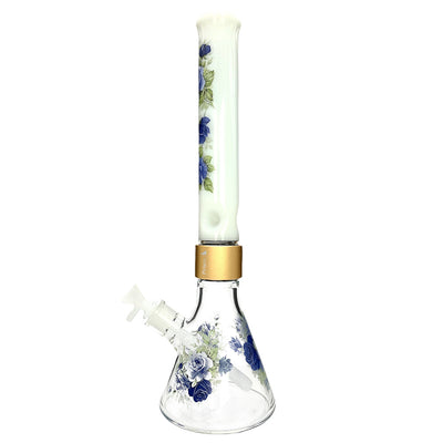 Prism Pipes 18” Moonlight Rose Beaker Bong by Prism Pipes | Mission Dispensary