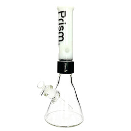Prism Pipes 14” White Prism Beaker Bong by Prism Pipes | Mission Dispensary