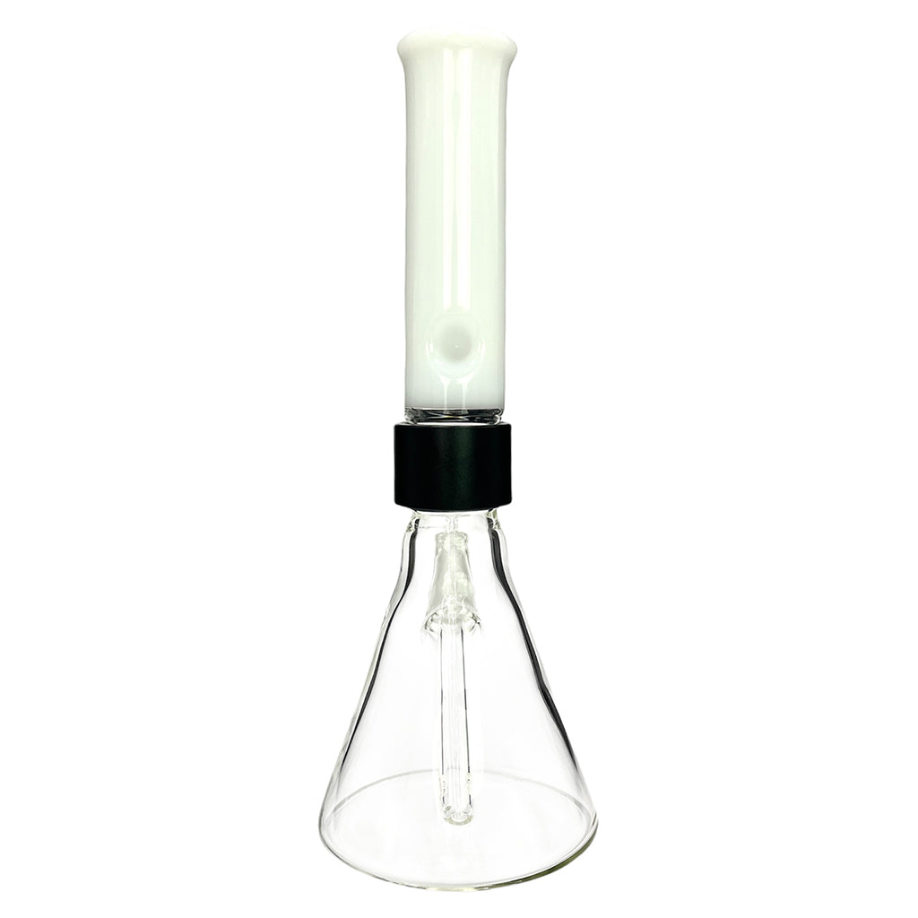 Prism Pipes 14” White Prism Beaker Bong by Prism Pipes | Mission Dispensary