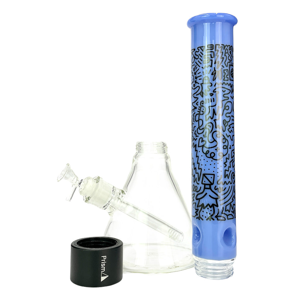 Prism Pipes 18” Pretty Done Beaker Bong by Prism Pipes | Mission Dispensary