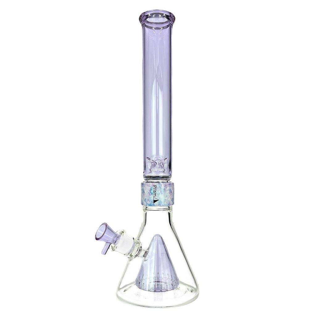 Prism Pipes Pyramid Perc Beaker Bong by Prism Pipes | Mission Dispensary