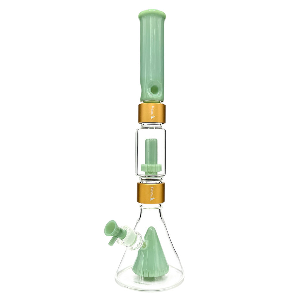 Prism Pipes Pyramid Perc Beaker Bong by Prism Pipes | Mission Dispensary