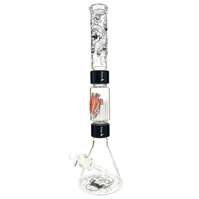 Prism Pipes Skull Tree Perc Beaker Bong