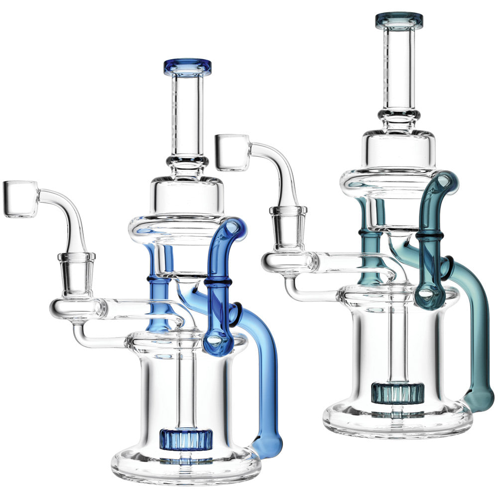 Pulsar 10” Double Chamber Recycler Dab Rig by Pulsar | Mission Dispensary