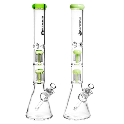 Pulsar 18.5” Dual Jellyfish Perc Water Pipe by Pulsar | Mission Dispensary