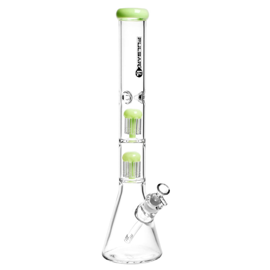 Pulsar 18.5” Dual Jellyfish Perc Water Pipe by Pulsar | Mission Dispensary