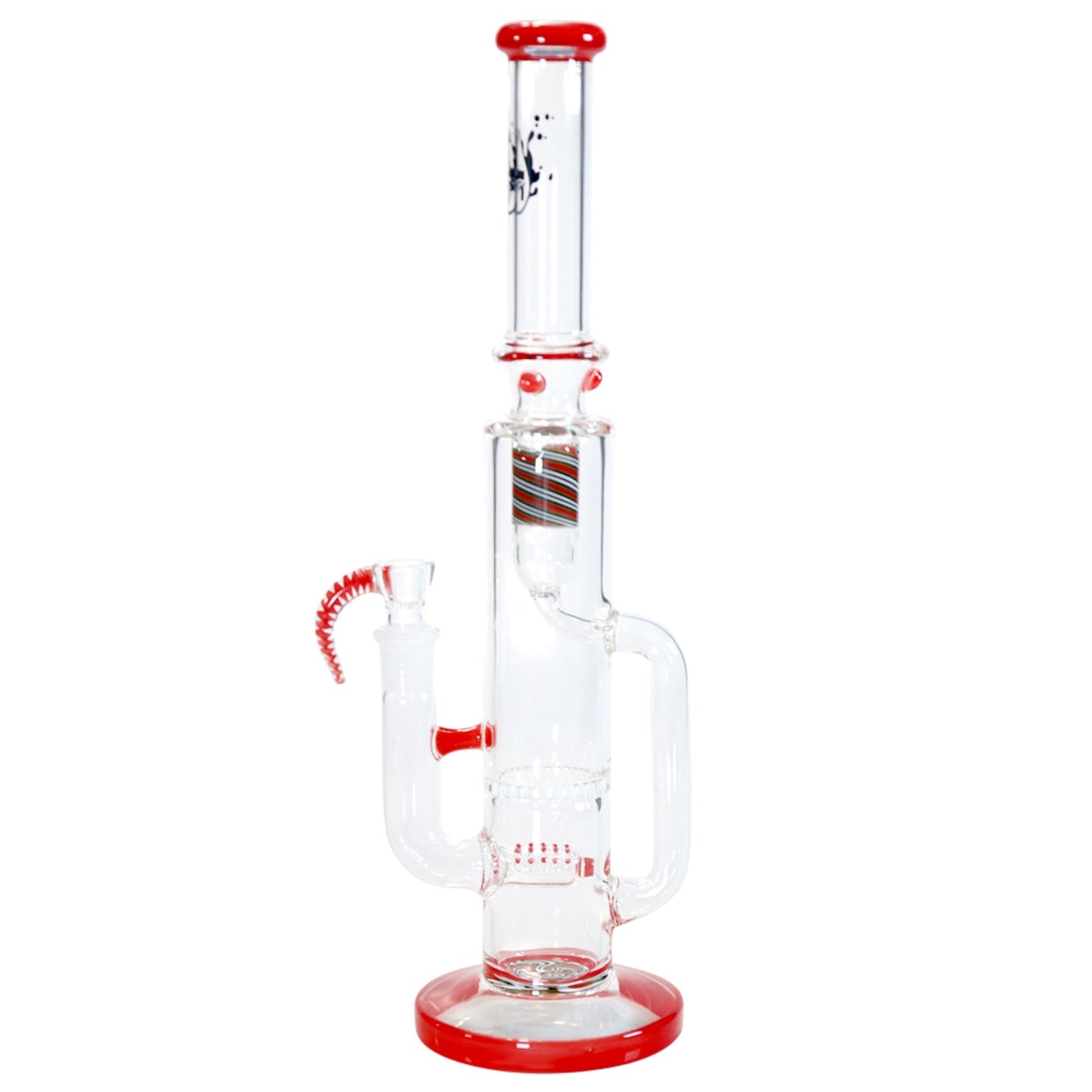 Pulsar 15” Inline Recycler Honeycomb Perc Bong by Pulsar | Mission Dispensary