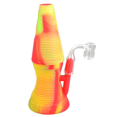 Pulsar 8” Lava Flow Silicone Dab Rig by Pulsar | Mission Dispensary