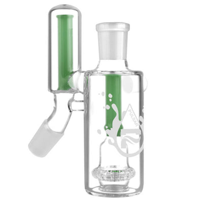 Pulsar “No Ash” Ash Catcher (14mm Joint, 45° Angle) by Pulsar | Mission Dispensary