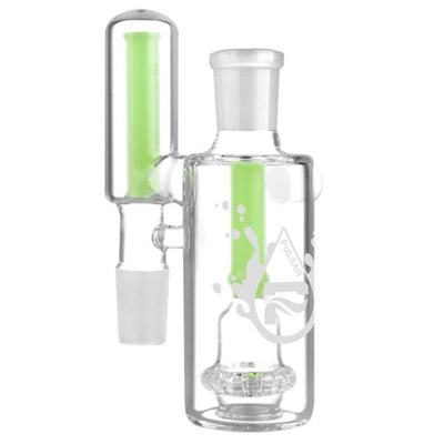 Pulsar “No Ash” Ash Catcher (14mm Joint, 90° Angle) by Pulsar | Mission Dispensary
