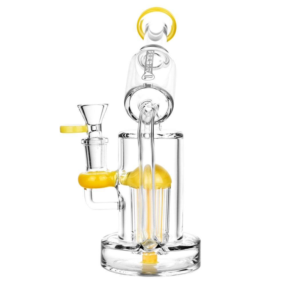 Pulsar 7.5” Oil Can Recycler Bong by Pulsar | Mission Dispensary