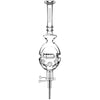 Pulsar Glass 11” Egg Dab Straw by Pulsar | Mission Dispensary