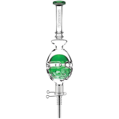 Pulsar Glass 11” Egg Dab Straw by Pulsar | Mission Dispensary