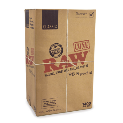 Raw® Classic 98 Special Pre-Rolled Cones by RAW Rolling Papers | Mission Dispensary