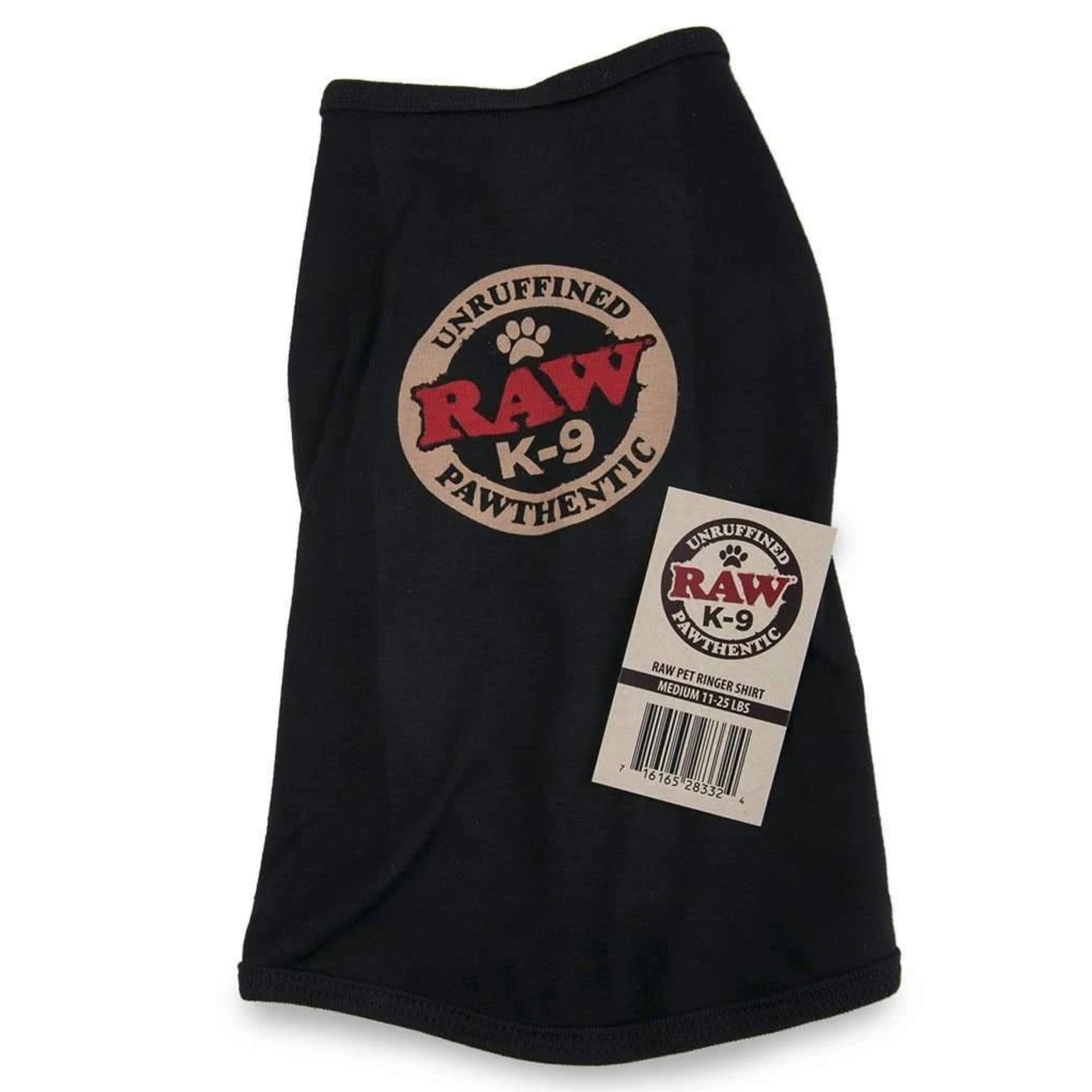 Raw® K-9 Ringer Shirt by RAW Rolling Papers | Mission Dispensary