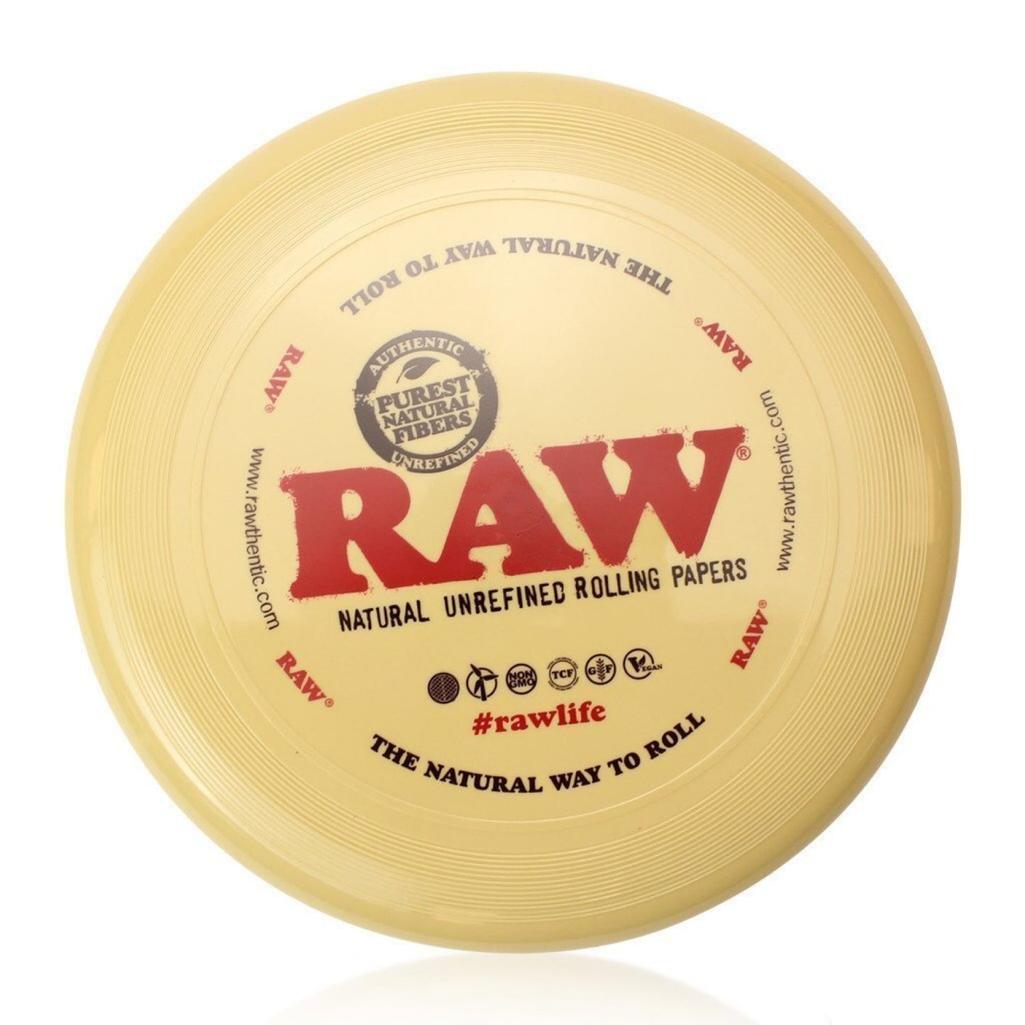 Raw® Flying Disc Rolling Tray by RAW Rolling Papers | Mission Dispensary