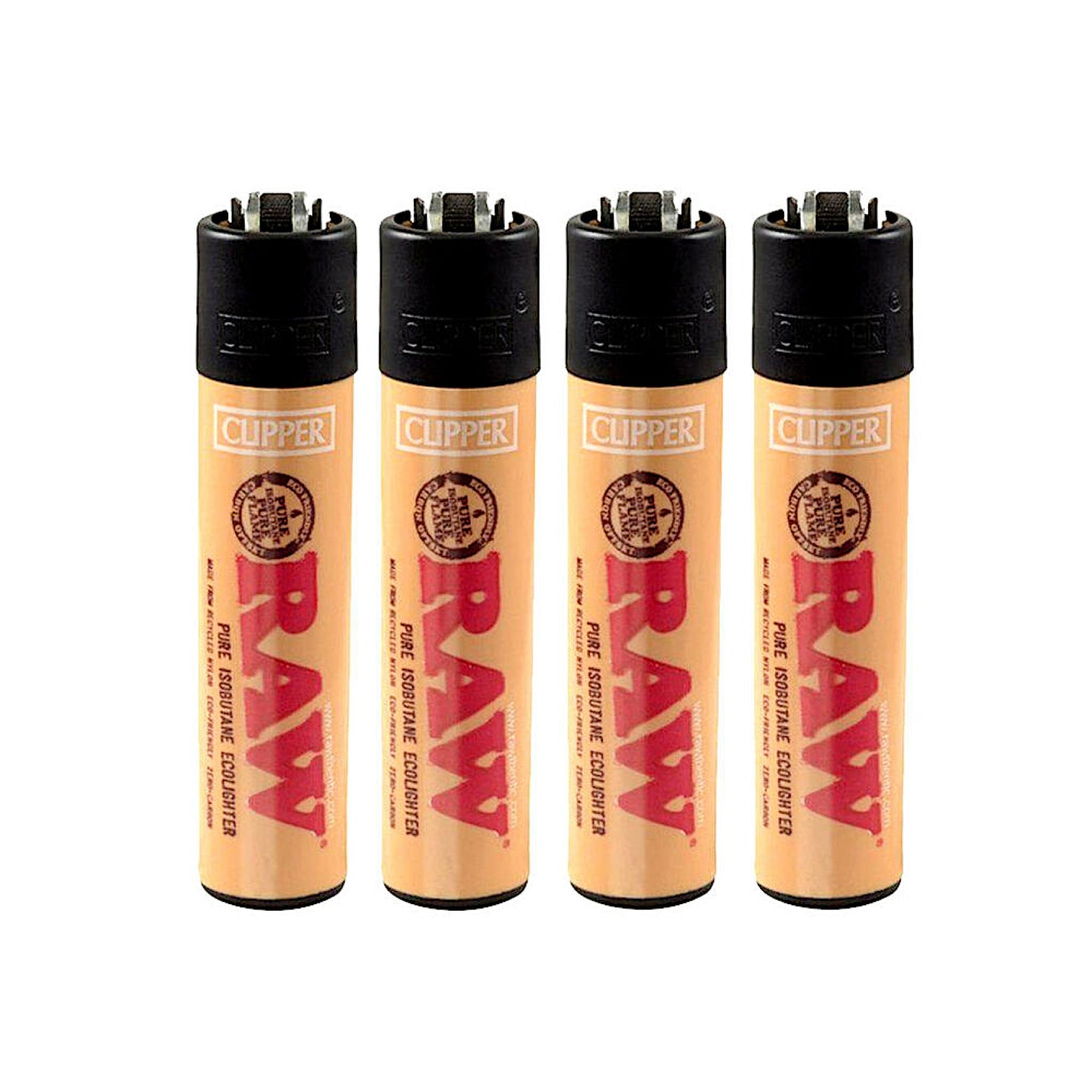 Raw® Refillable Clipper Lighter w. Integrated Poker 🔥 by RAW Rolling Papers | Mission Dispensary