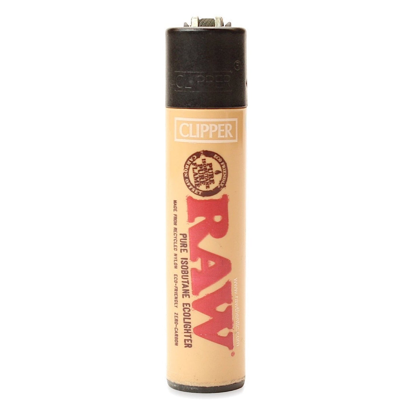 Raw® Refillable Clipper Lighter w. Integrated Poker 🔥 by RAW Rolling Papers | Mission Dispensary