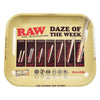 Raw® Daze Of The Week Large Metal Rolling Tray (14 x 11) by RAW Rolling Papers | Mission Dispensary