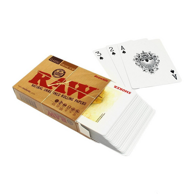 Raw® Rolling Papers Playing Cards by RAW Rolling Papers | Mission Dispensary