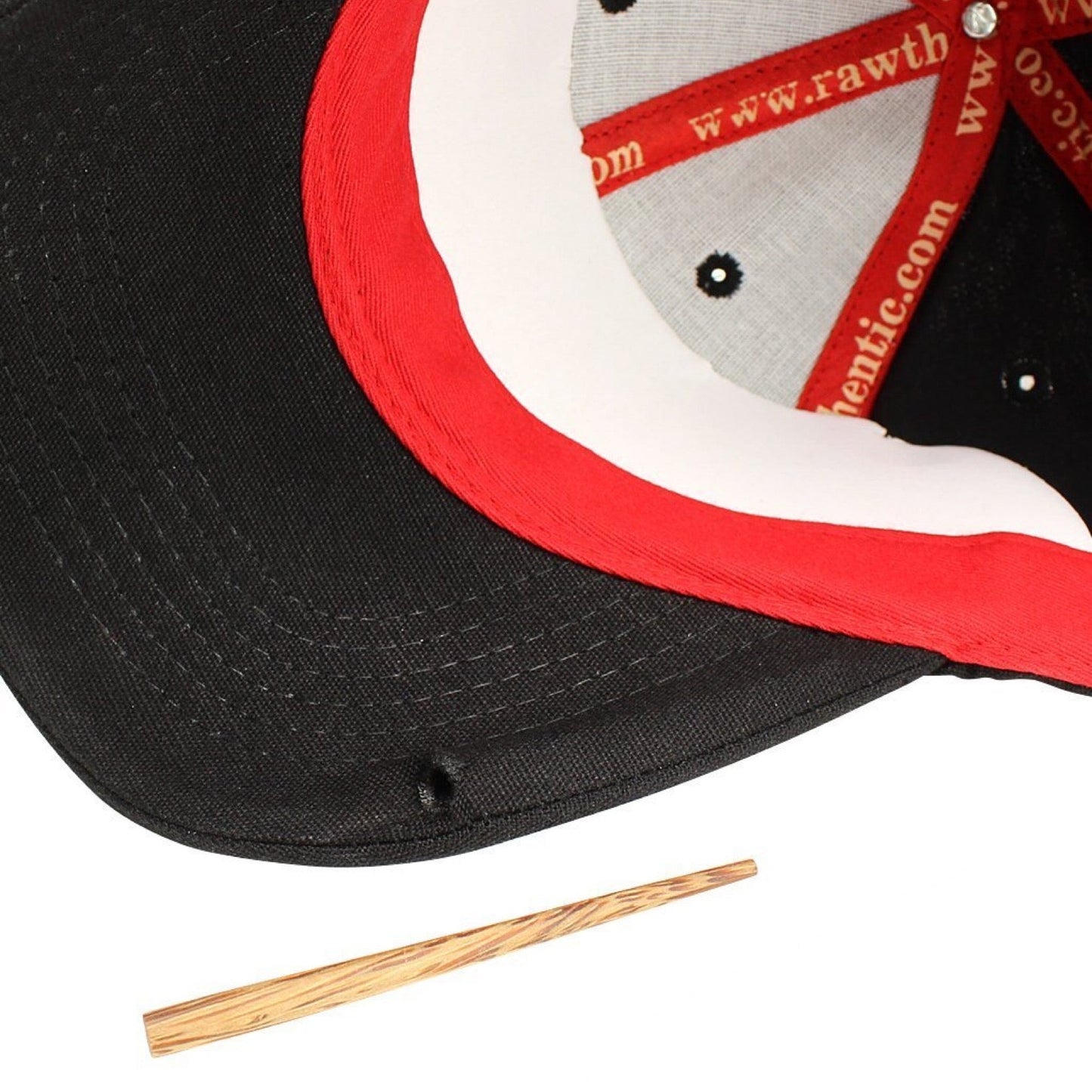 Raw® Baseball Cap with Built-In Poker Tool 🧢 by RAW Rolling Papers | Mission Dispensary