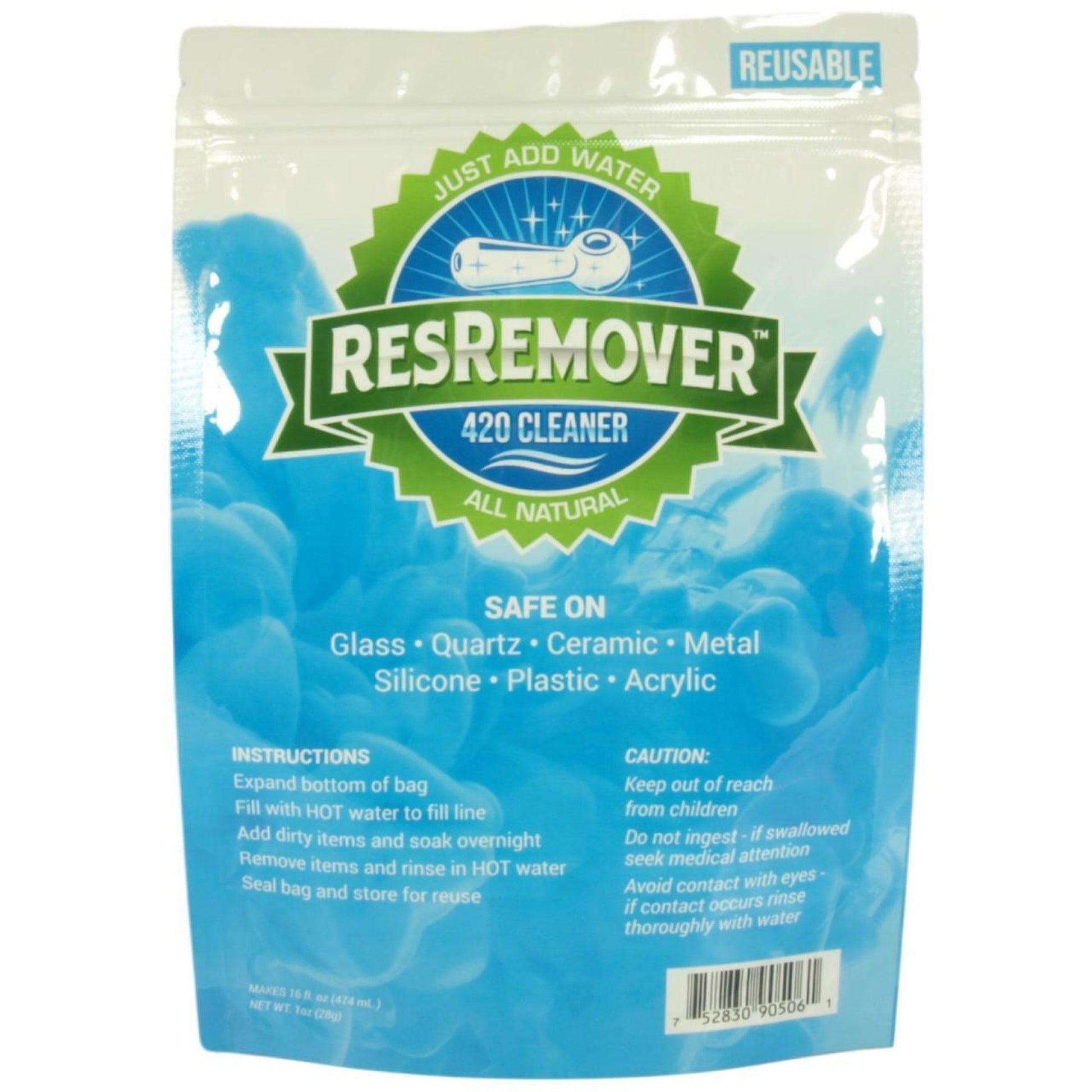 ResRemover 420 Pipe Cleaner Solution 16 fl. oz. - Just Add Water! by ResRemover | Mission Dispensary