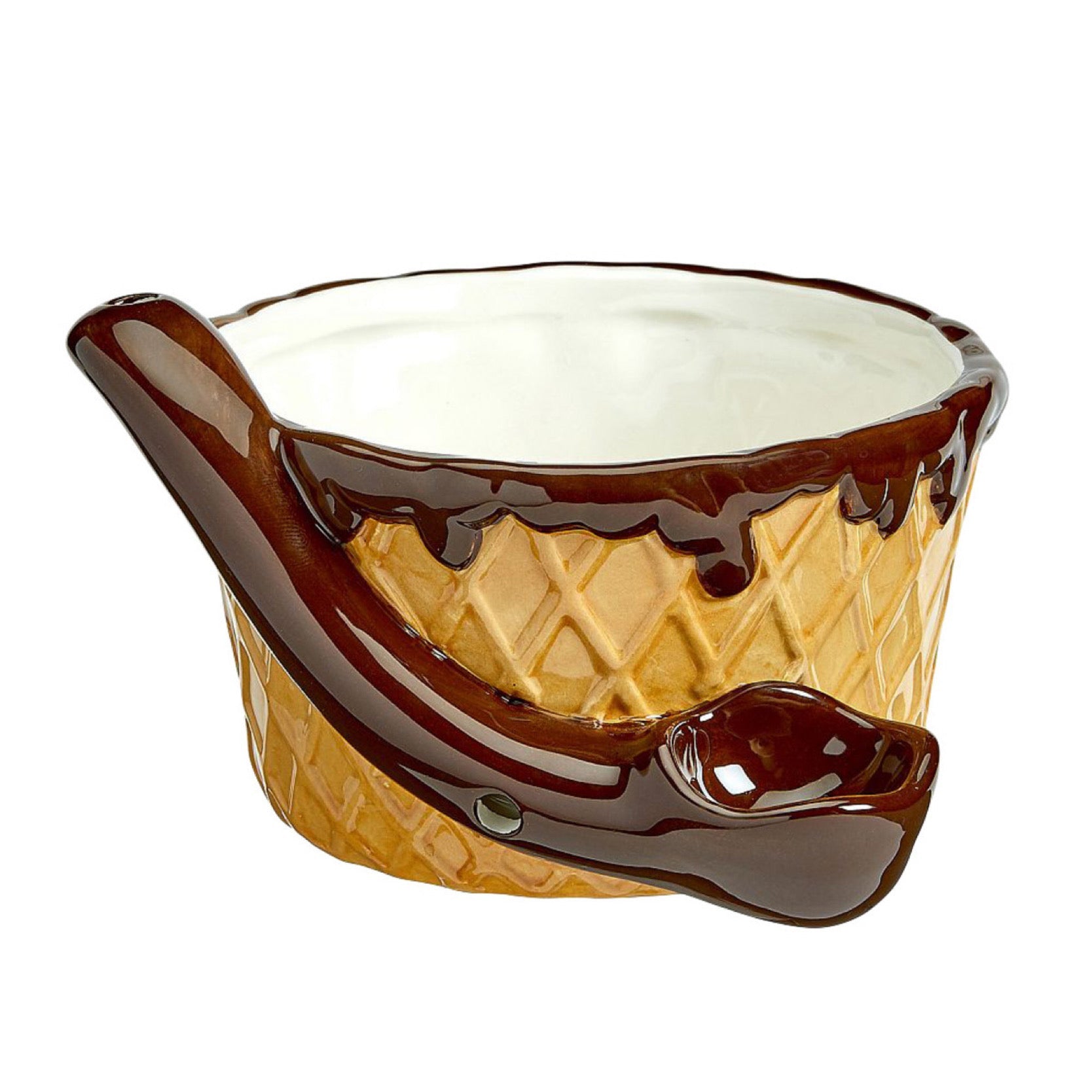Roast & Toast Ice Cream Waffle Cone Bowl Pipe by Roast & Toast | Mission Dispensary