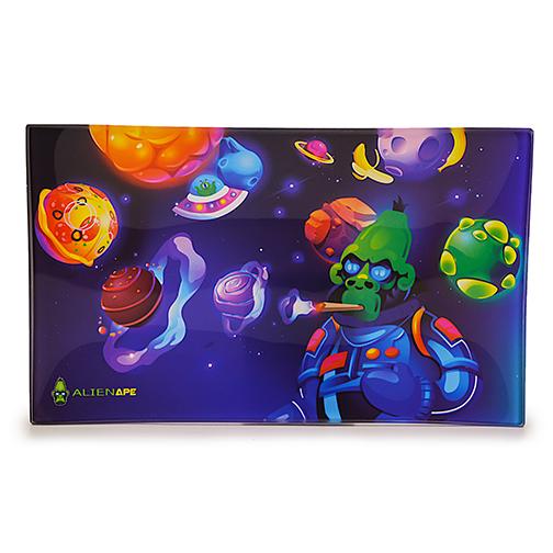 Space King Glass Rolling Tray by Space King | Mission Dispensary