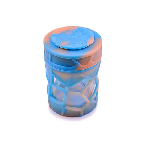 Space King Stackable Glass & Silicone Jar by Space King | Mission Dispensary