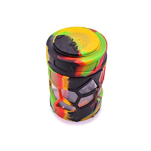 Space King Stackable Glass & Silicone Jar by Space King | Mission Dispensary