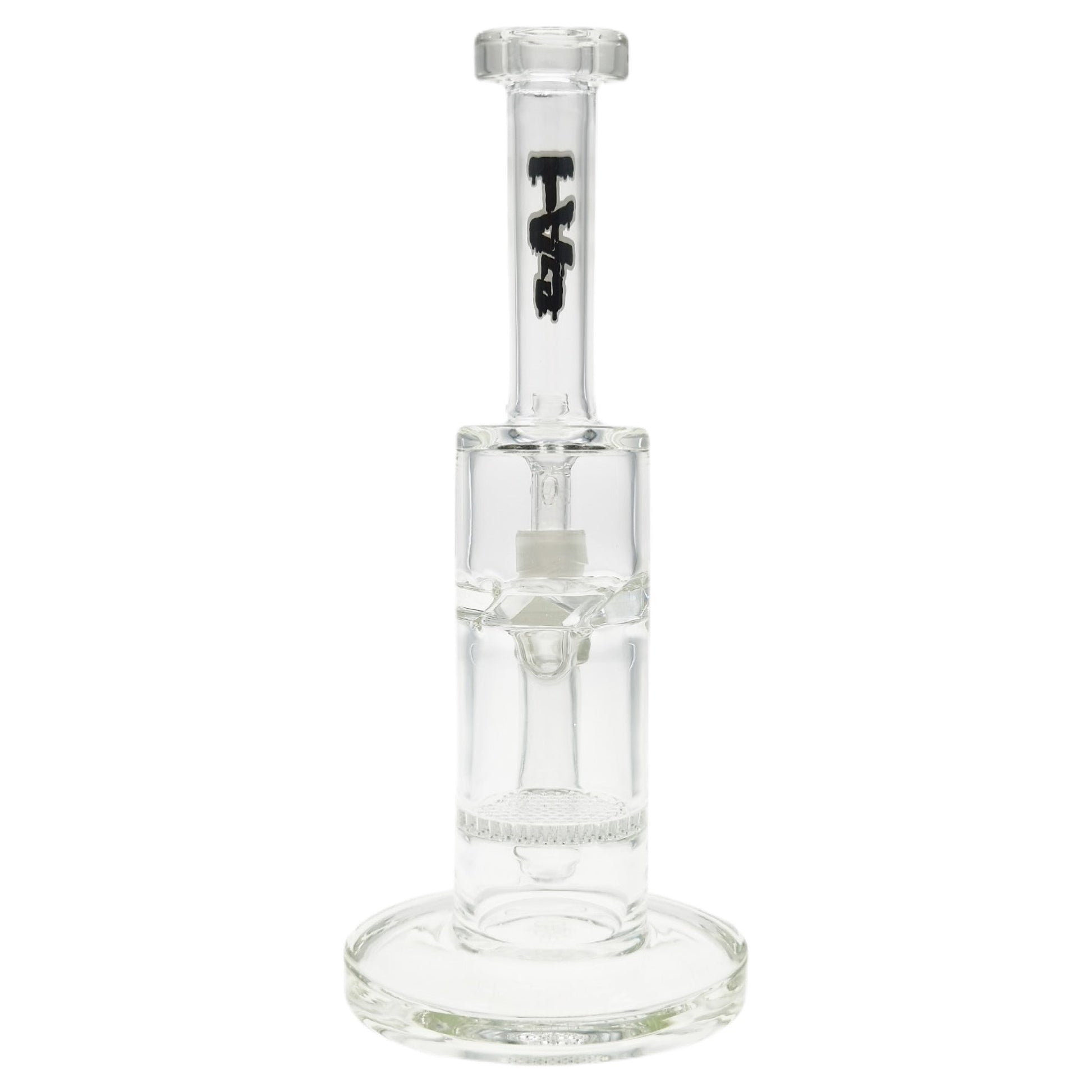 TAG 9.5” Honeycomb Perc Bong by Thick Ass Glass | Mission Dispensary